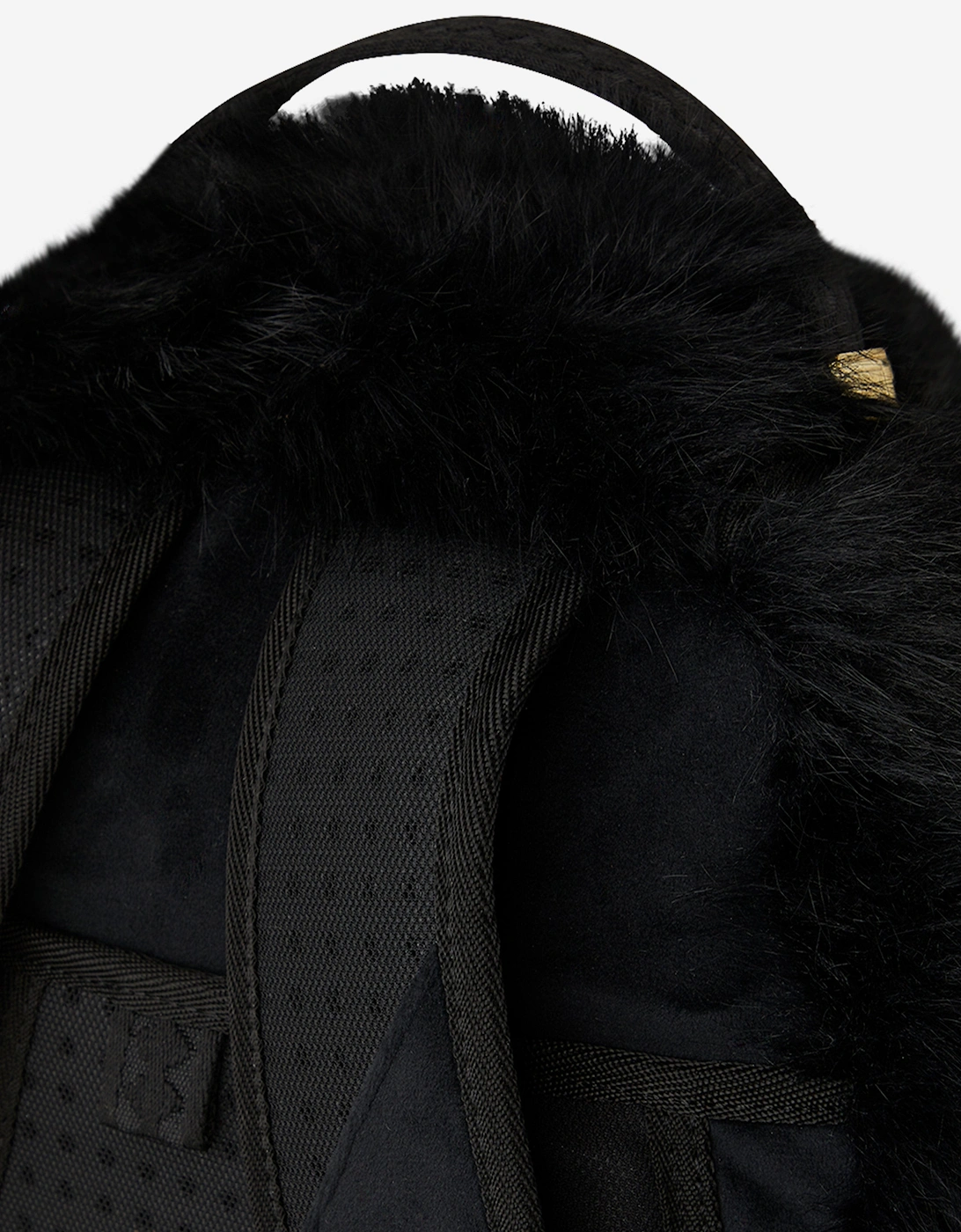 Kids Fur Cray Backpack in Black (45.72cm)