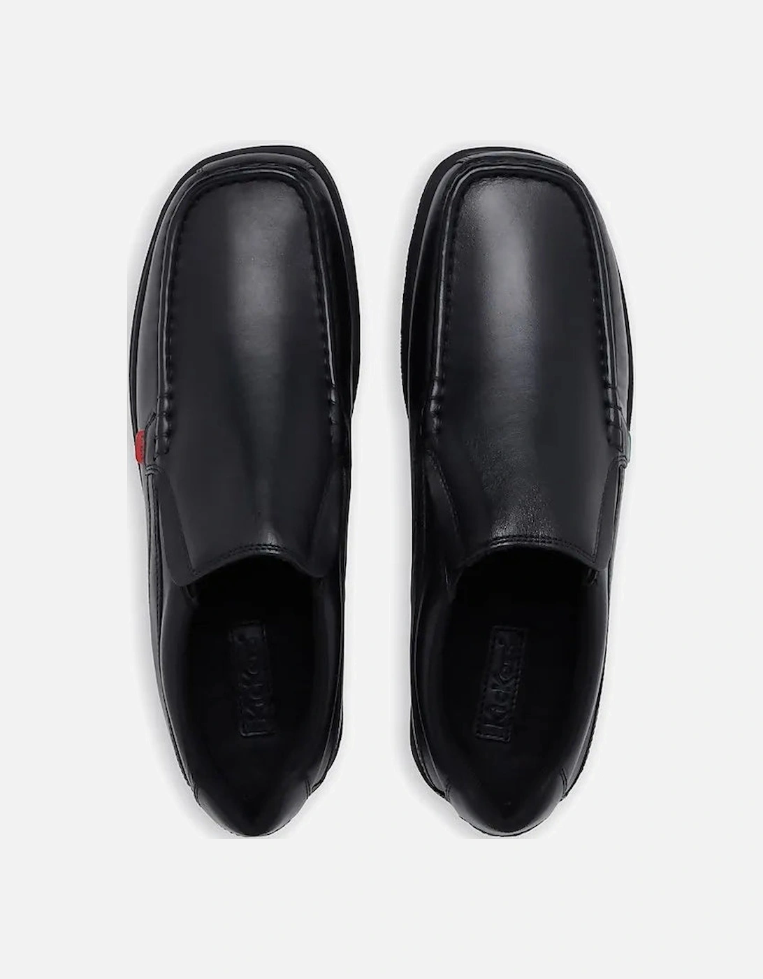 114227 FRAGMA SLIP Boys School Shoes Black