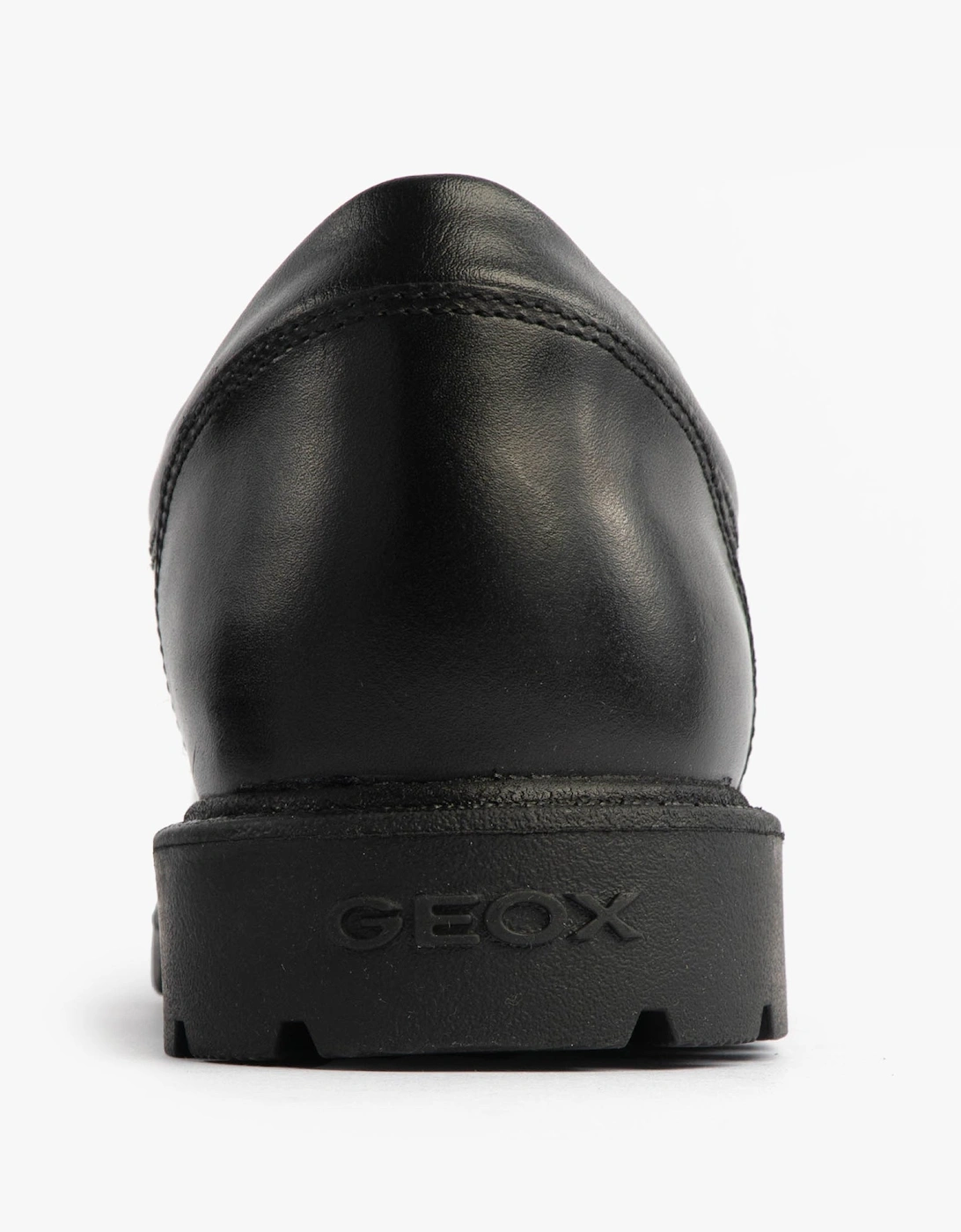 SHAYLAX Boys School Shoes Black