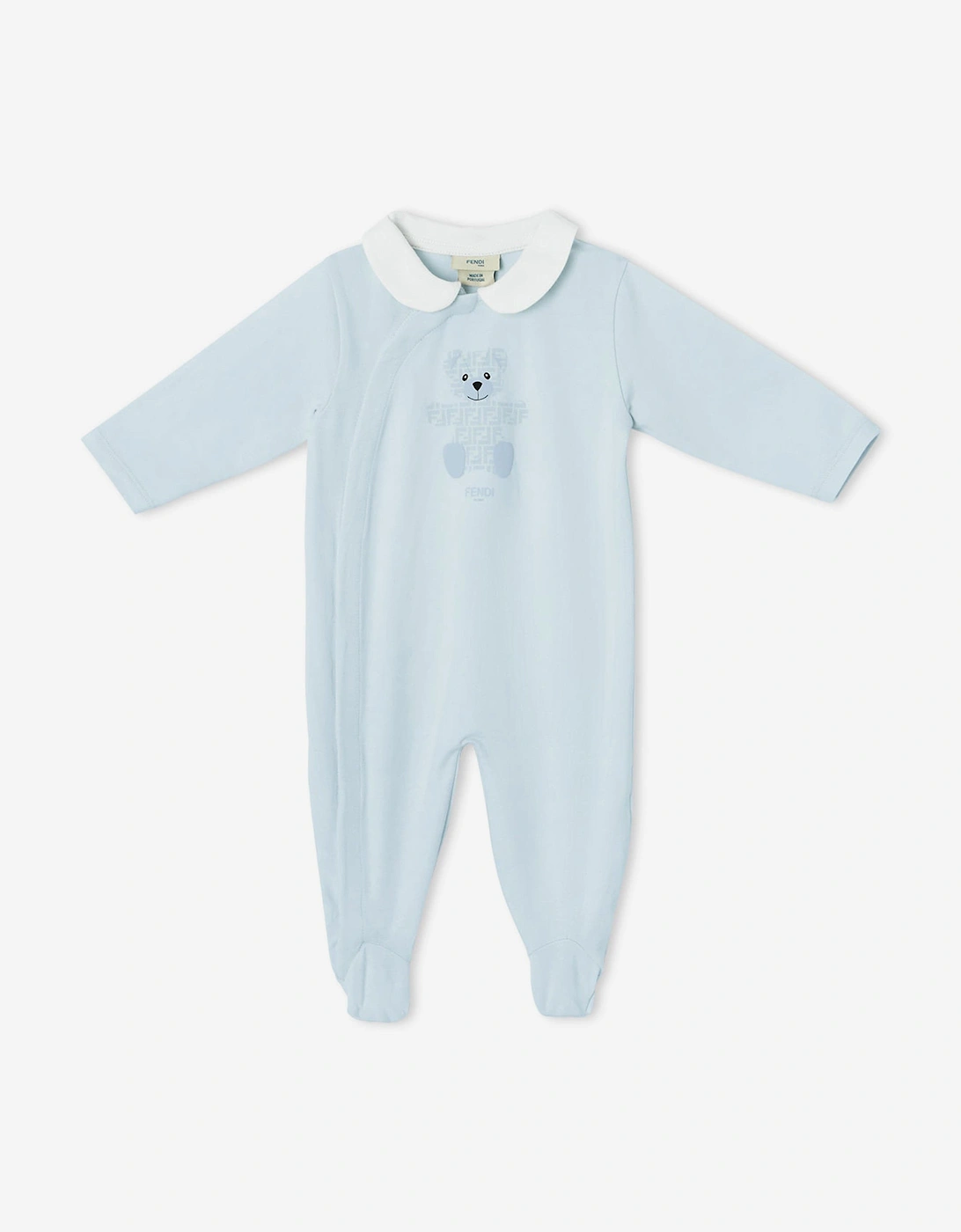 Baby Boys Bear Babygrow Set in Blue