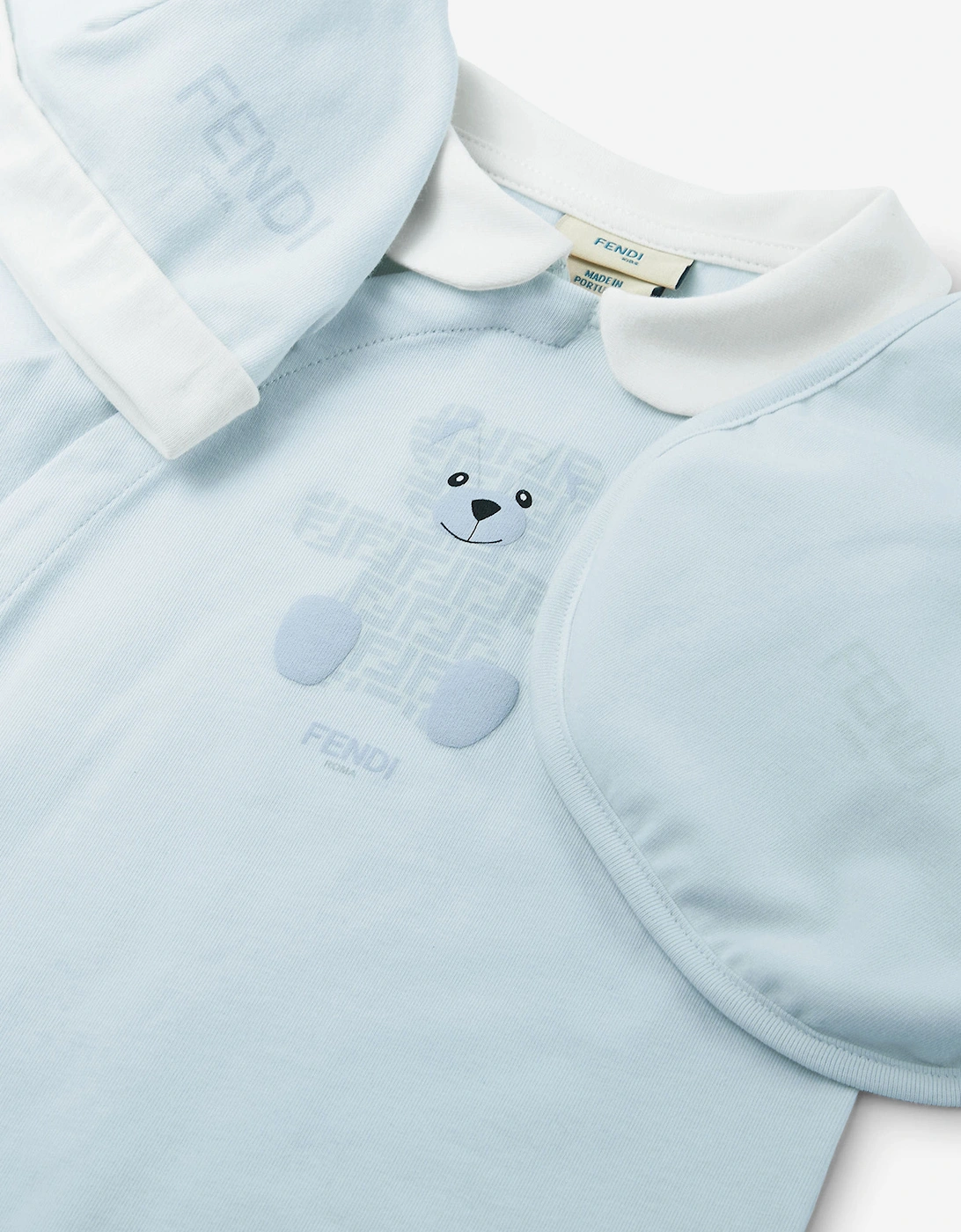 Baby Boys Bear Babygrow Set in Blue