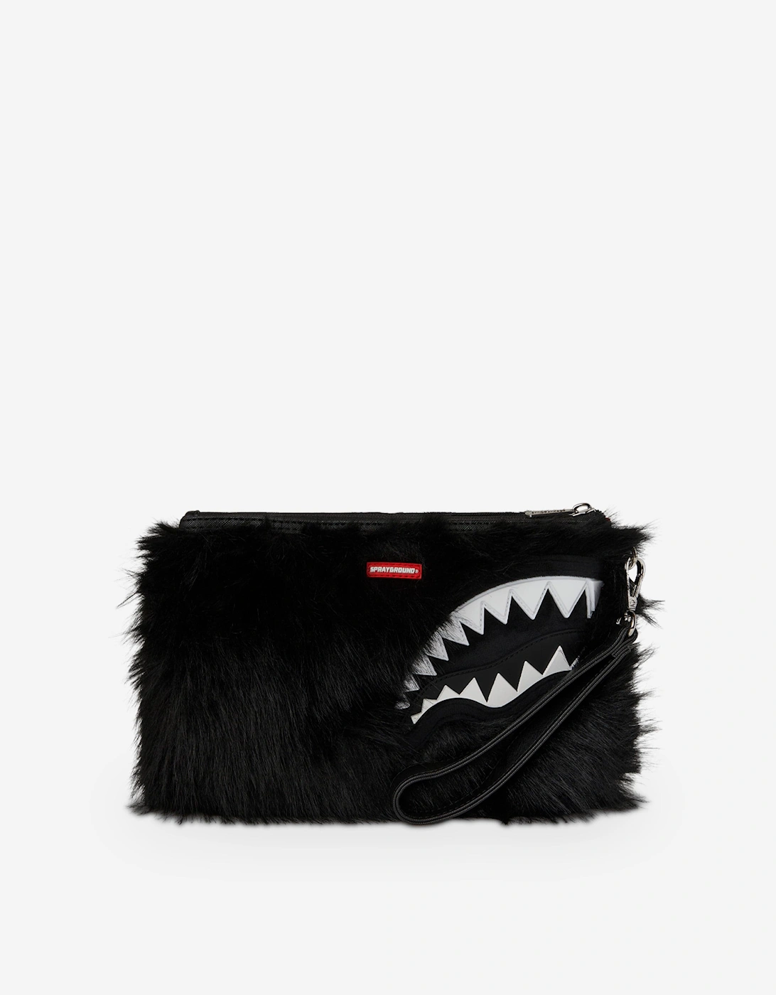 Kids Fur Cray Crossover Clutch in Black (25cm)