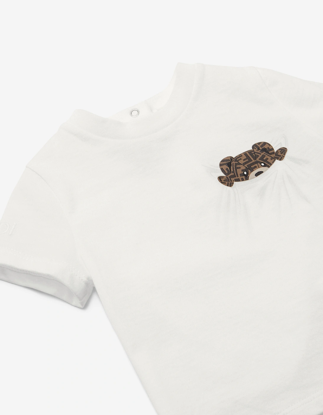 Baby Bear Pocket T-Shirt in White