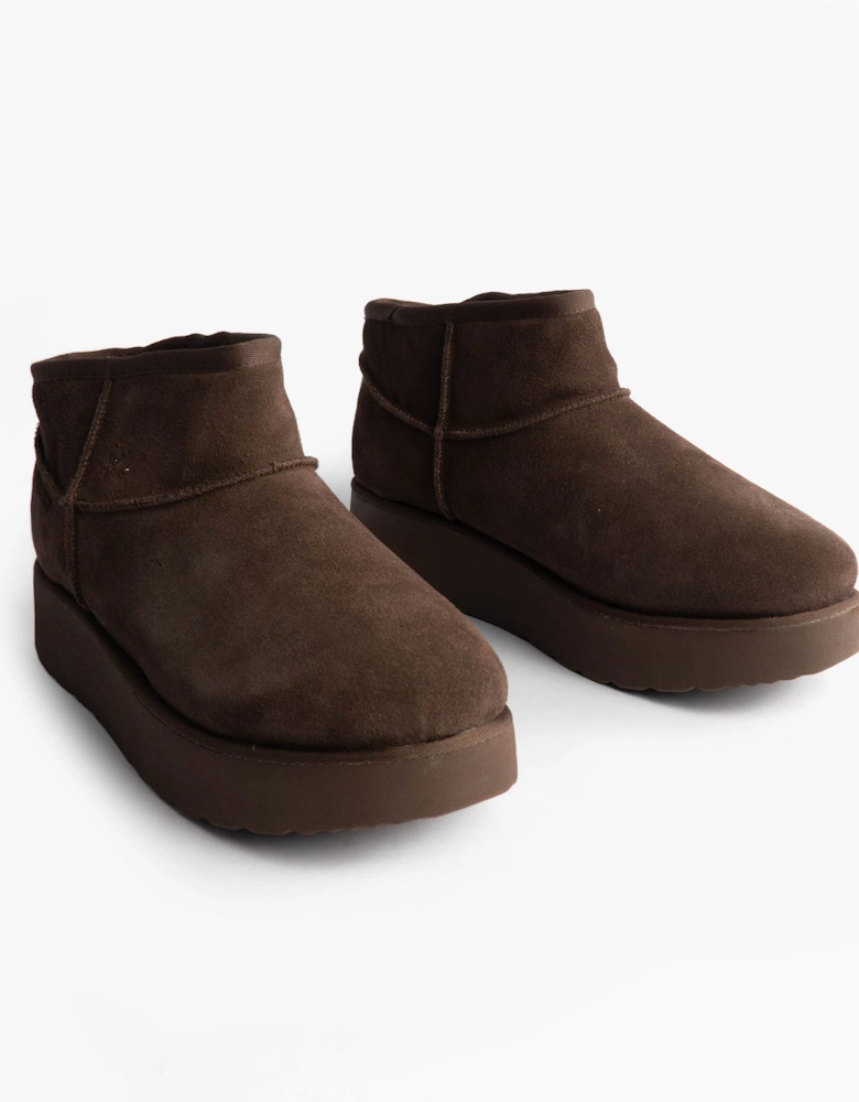 169143/CHOC KEEP COZY Womens Boots Chocolate