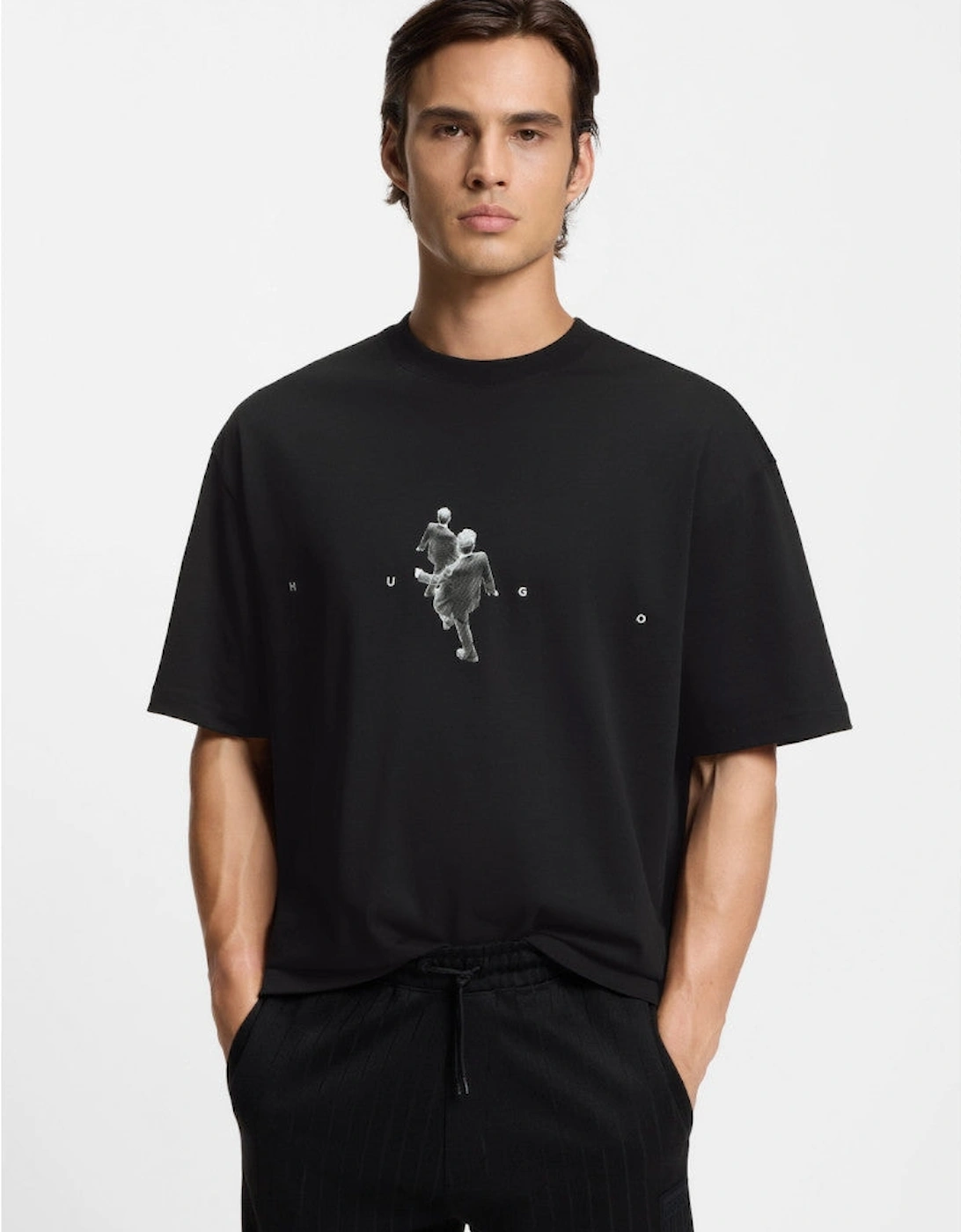 HUGO Dollo T-Shirt 001 Black