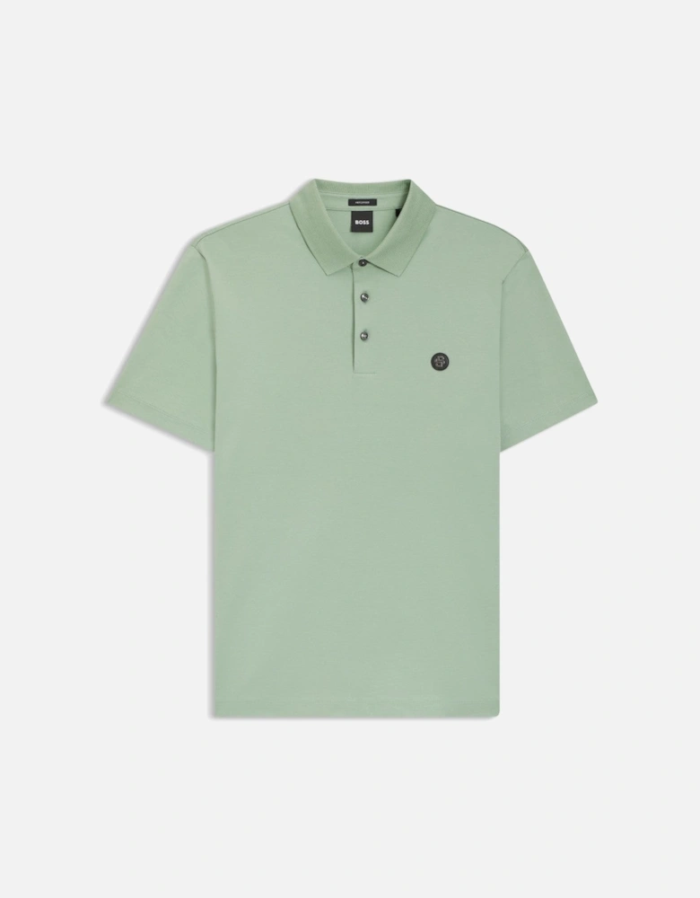 BOSS Black C-Parris 01 Polo Shirt A2-25 373 Open Green