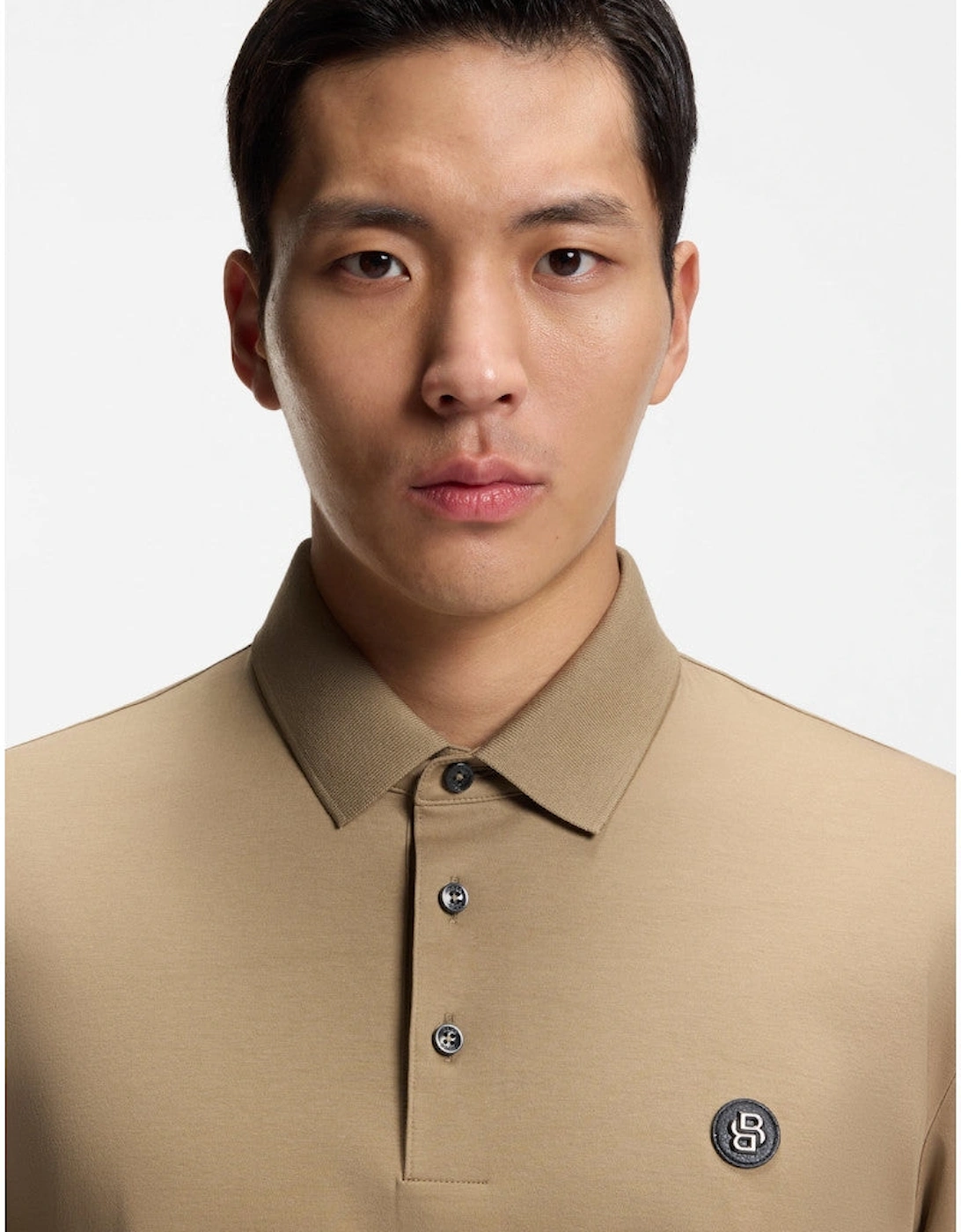 BOSS Black C-Parris 01 Polo Shirt A2-25 252 Dark Beige