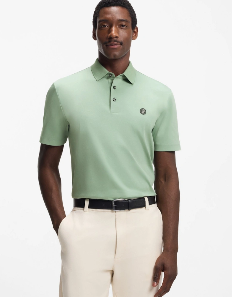 BOSS Black C-Parris 01 Polo Shirt A2-25 373 Open Green