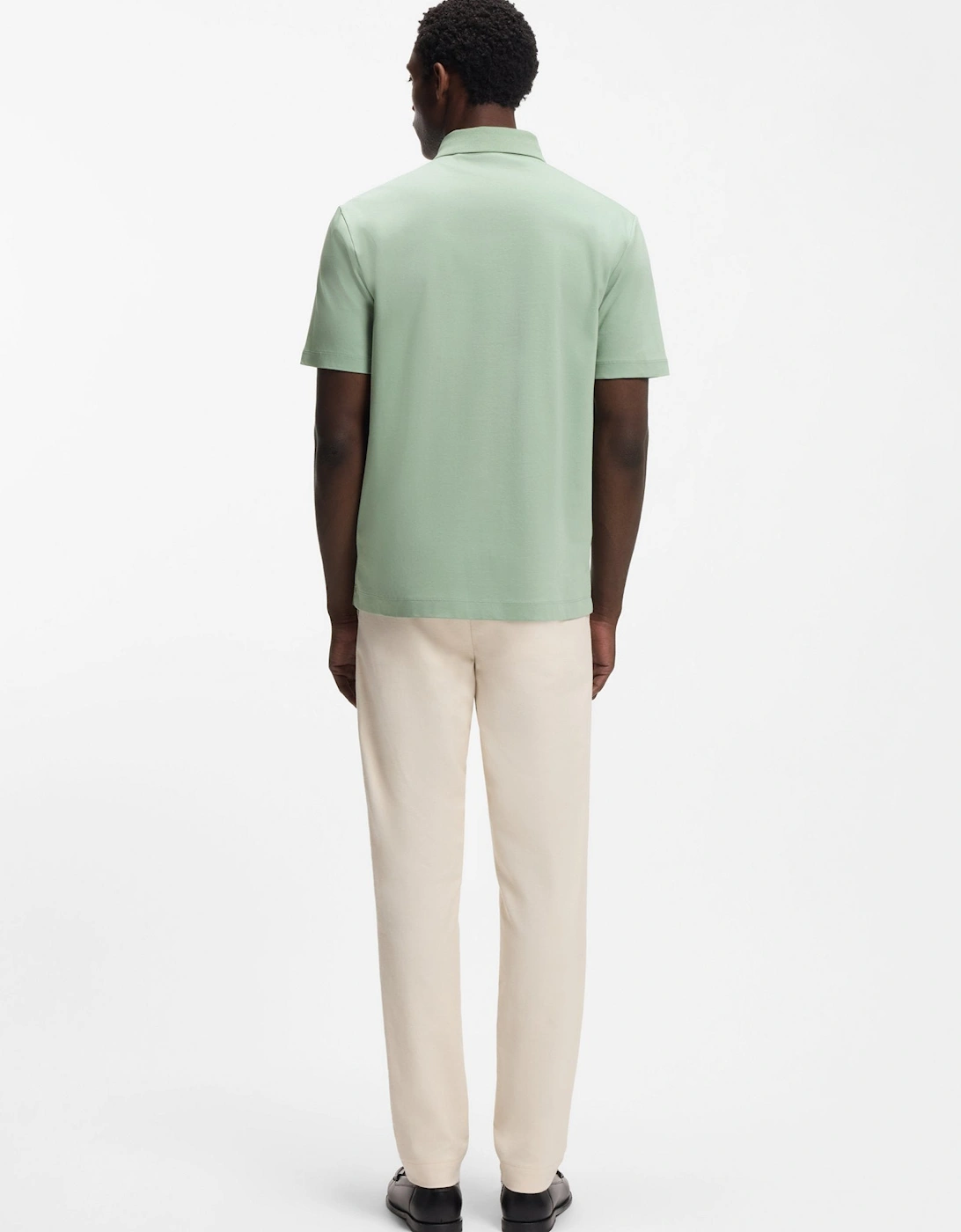 BOSS Black C-Parris 01 Polo Shirt A2-25 373 Open Green