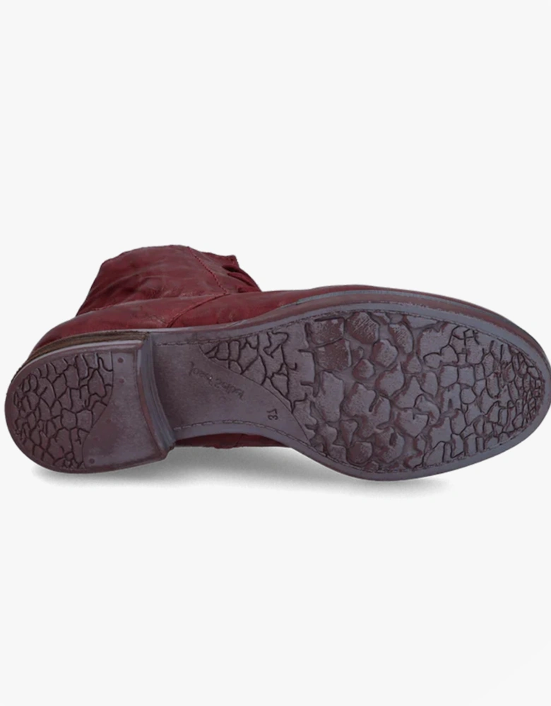 SANJA 01 Womens Boots Burgundy