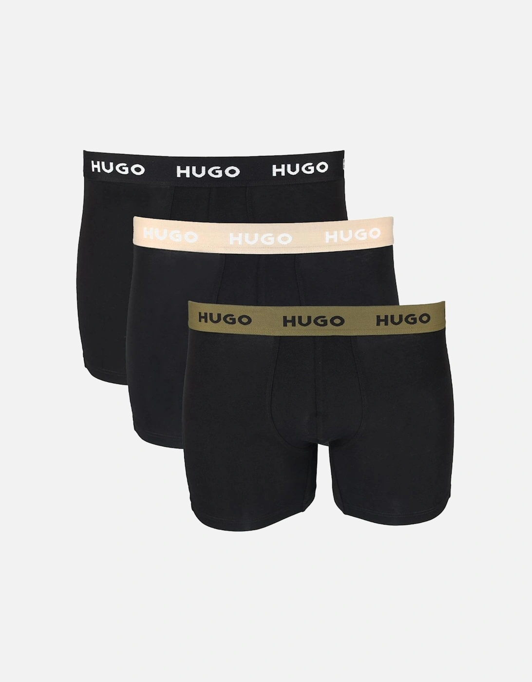 HUGO 3-Pack Boxer Briefs, Black, 3 of 2