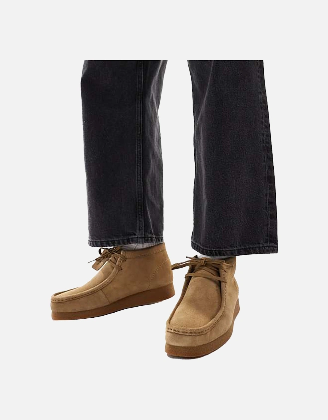 Originals Wallabee Evo Suede Boots Dark Sand
