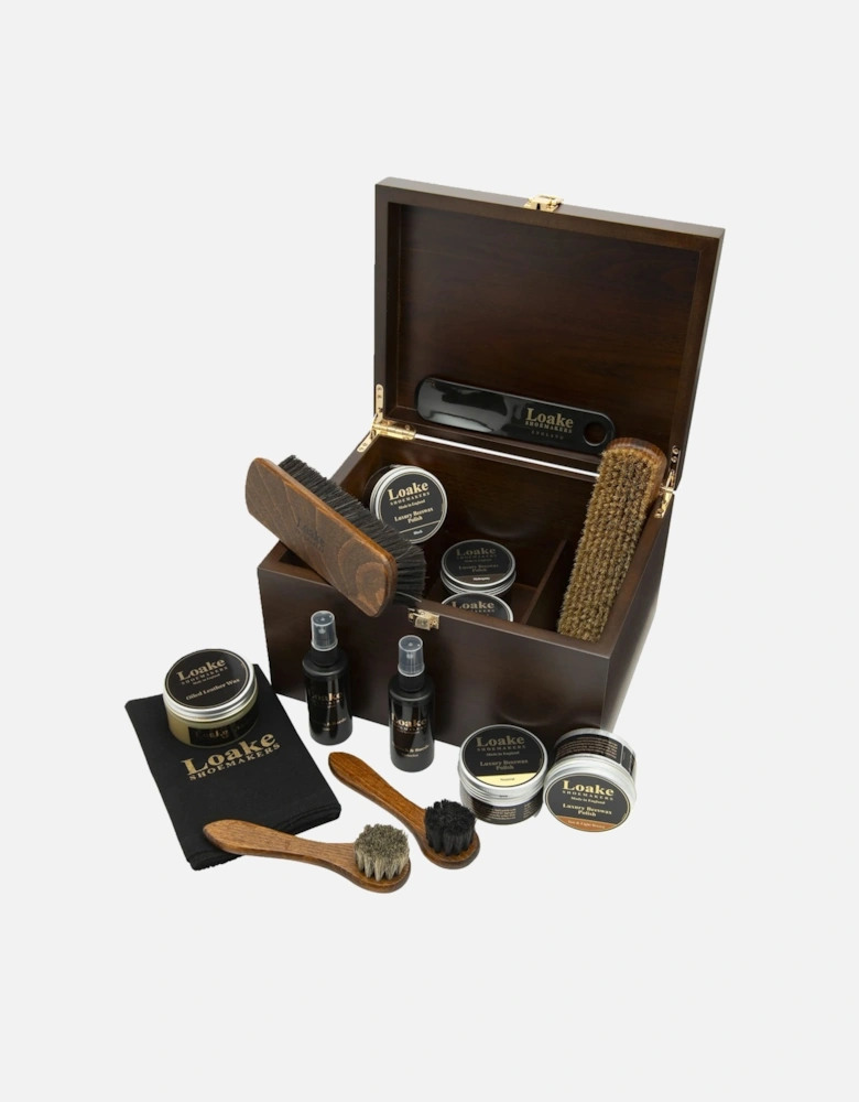 Loake Luxury Valet Box Brown