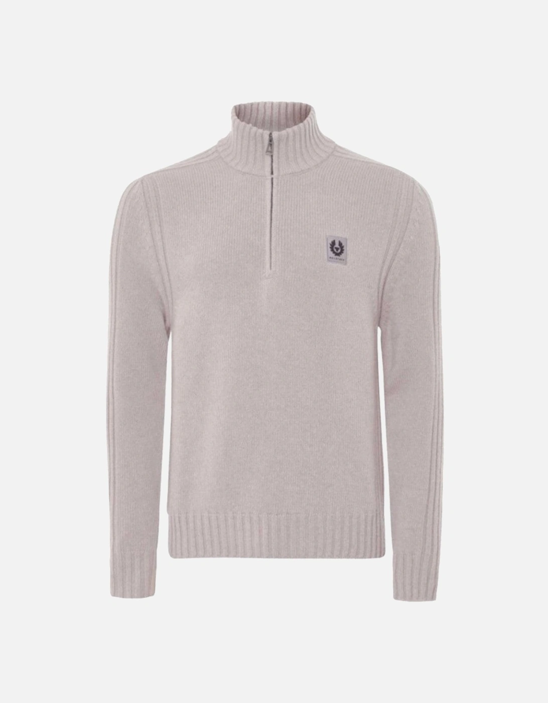 Watch Quarter Zip Jumper Cement Grey, 2 of 1
