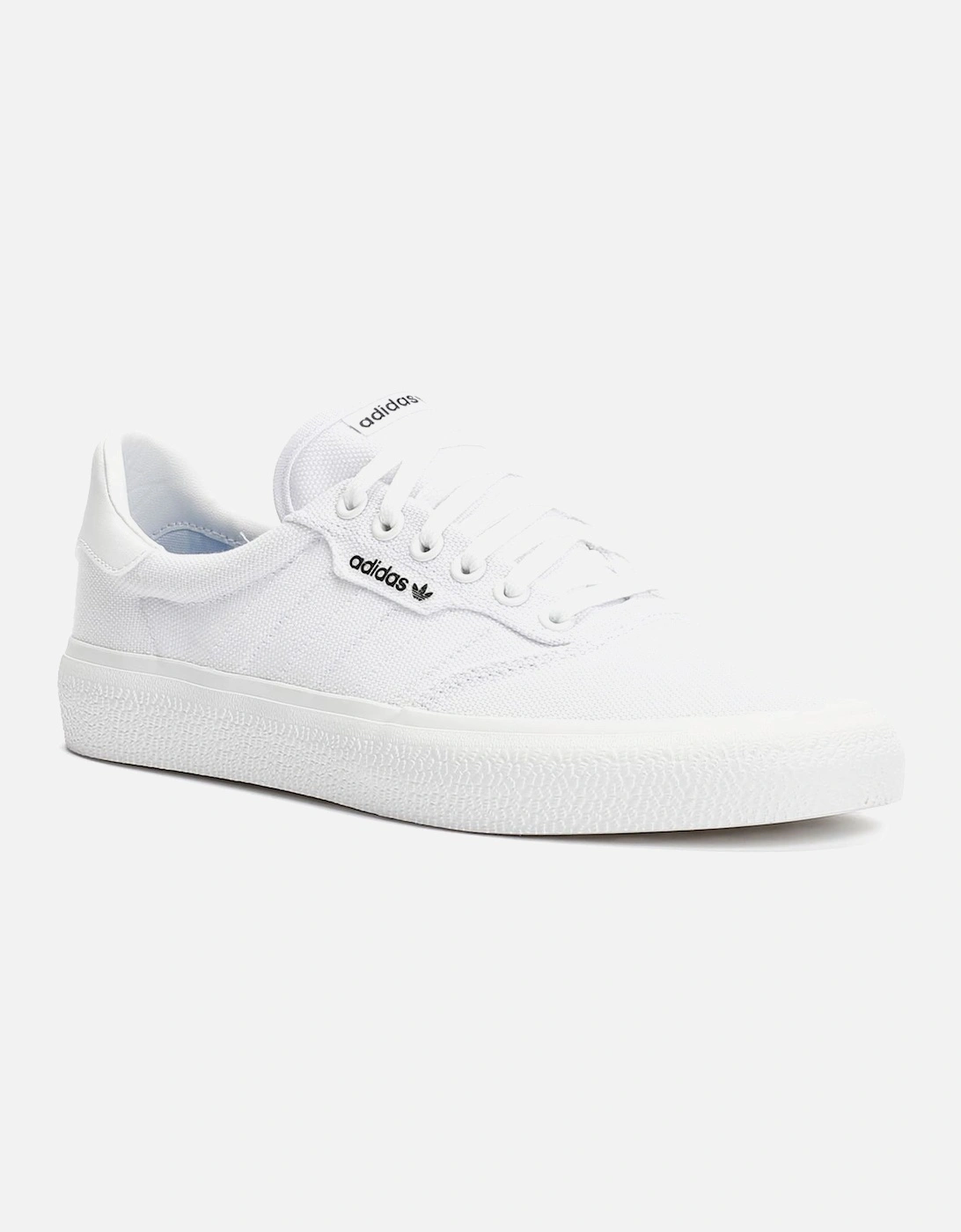 3MC Canvas White Trainers