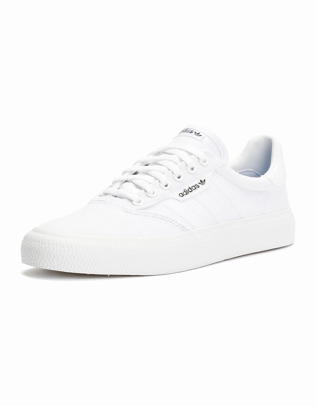 3MC Canvas White Trainers