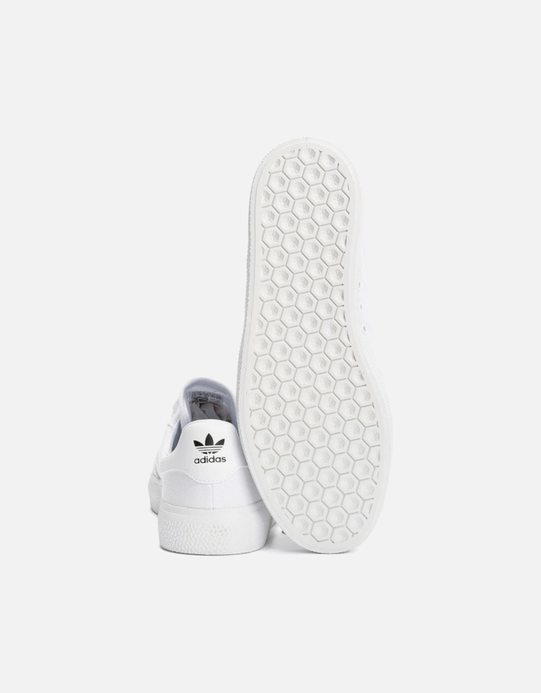 3MC Canvas White Trainers