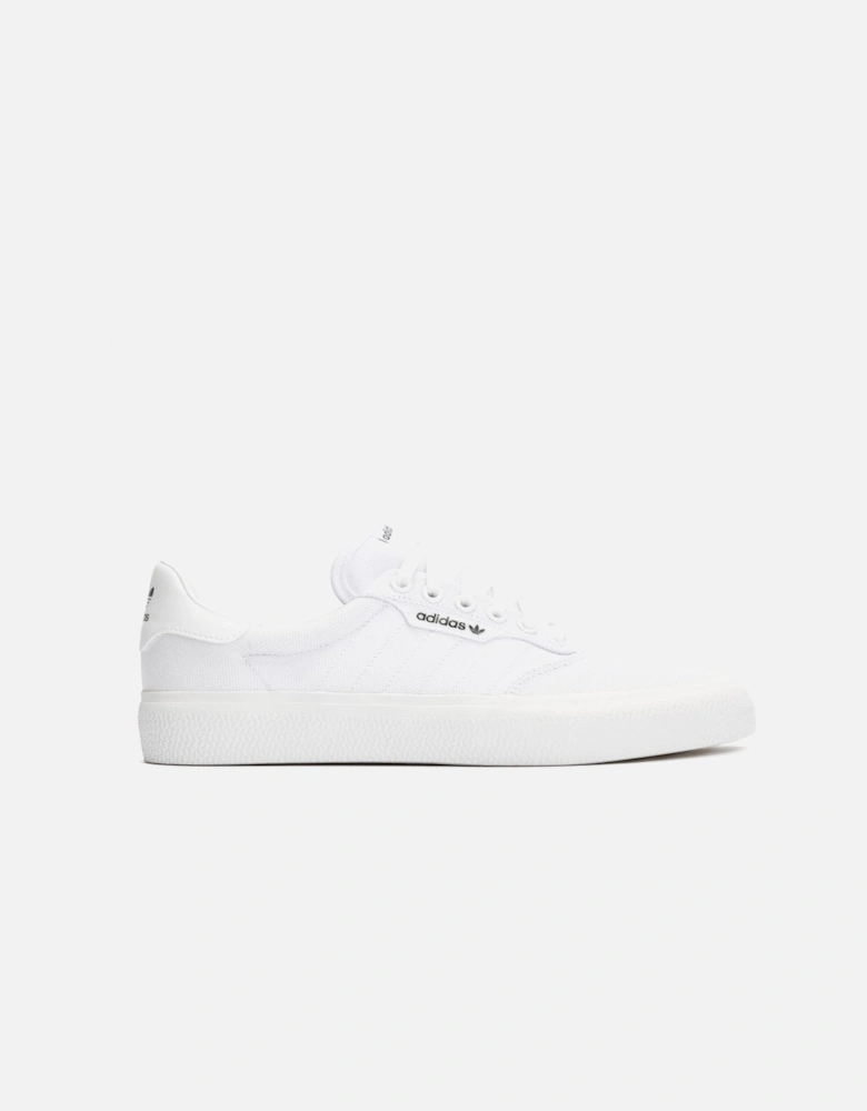 3MC Canvas White Trainers