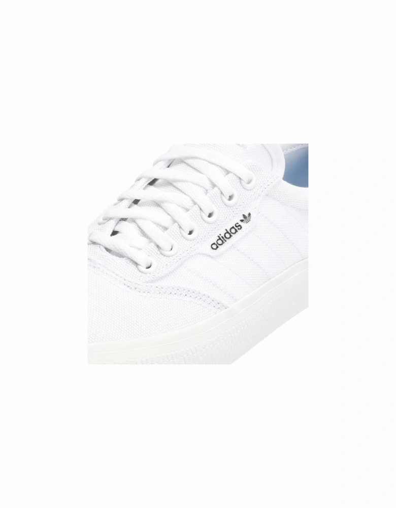 3MC Canvas White Trainers