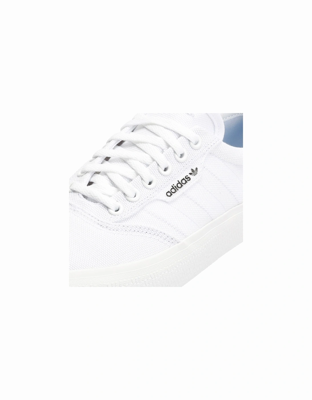 3MC Canvas White Trainers