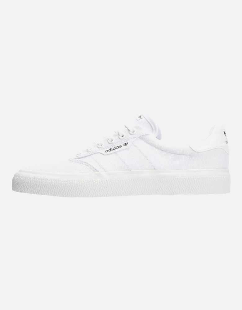 3MC Canvas White Trainers