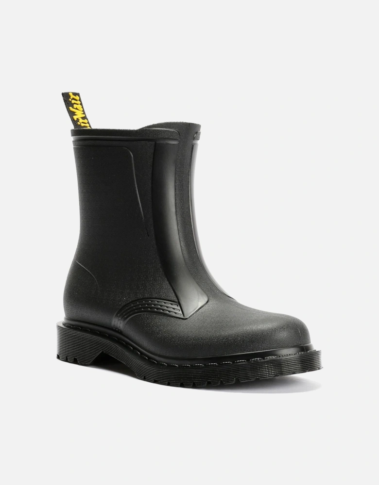 Dr. Martens 1460 Rain Pull On Black Boots