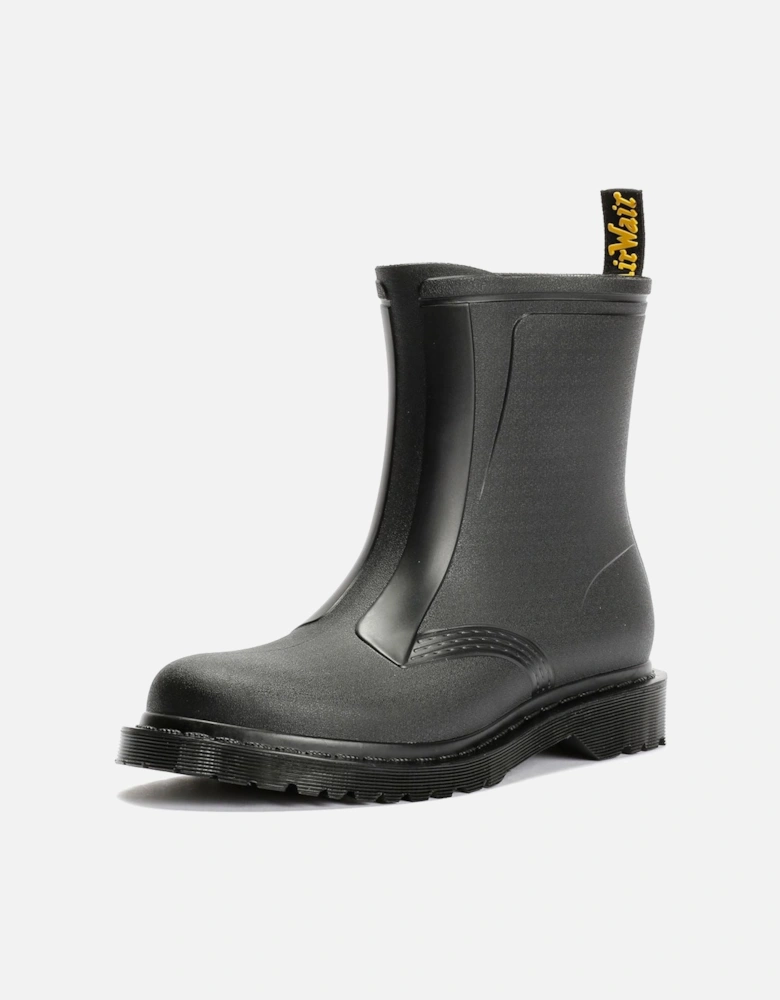 Dr. Martens 1460 Rain Pull On Black Boots
