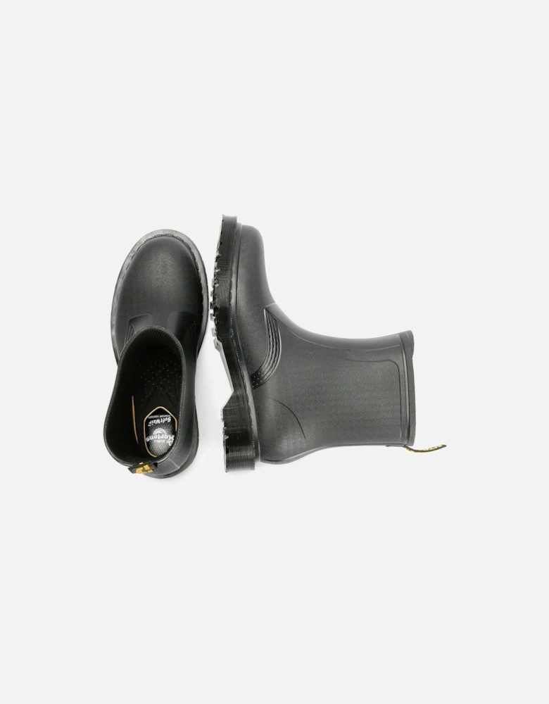 Dr. Martens 1460 Rain Pull On Black Boots