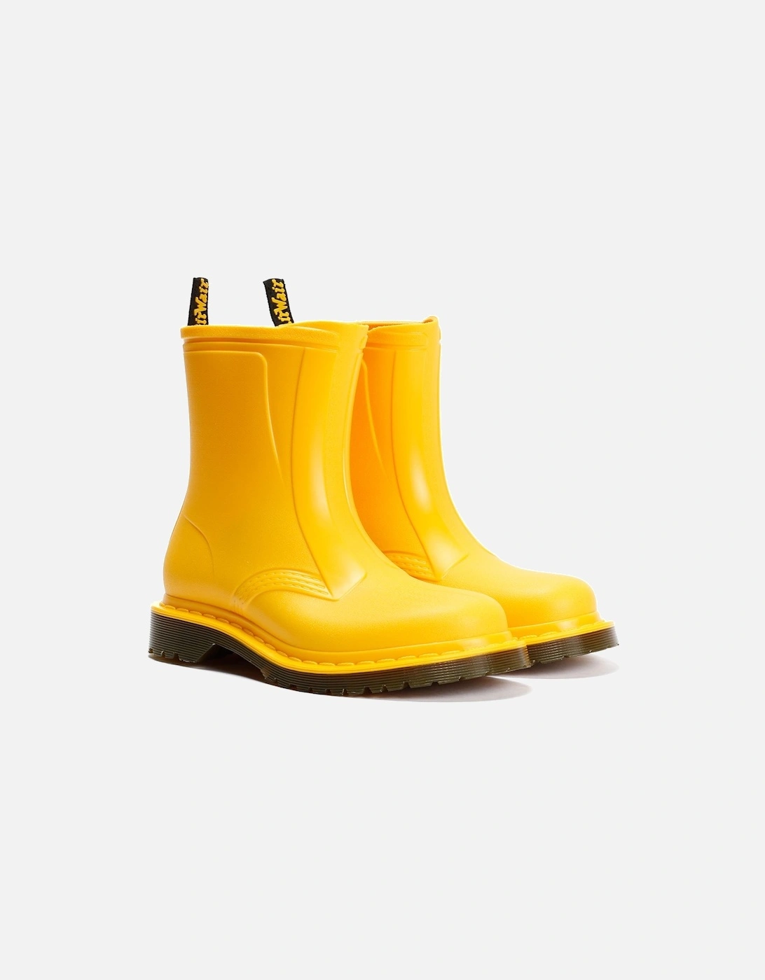 Dr. Martens 1460 Rain Pull On Women's Yellow Boots, 9 of 8