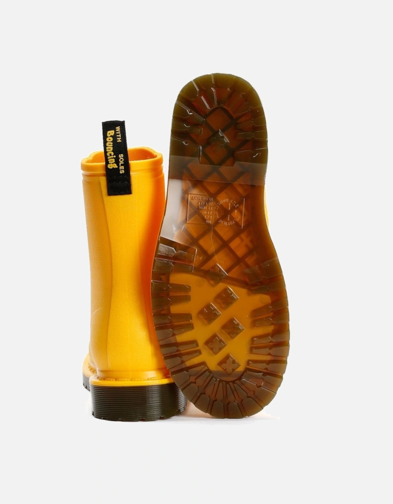 Dr. Martens 1460 Rain Pull On Women's Yellow Boots