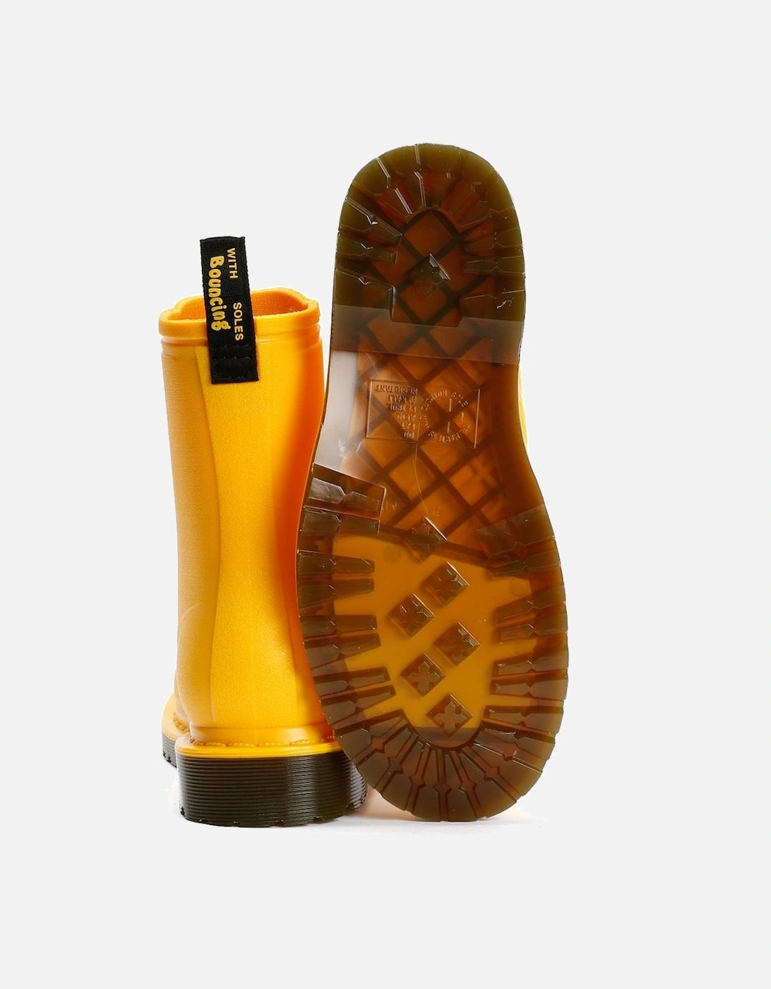 Dr. Martens 1460 Rain Pull On Women's Yellow Boots