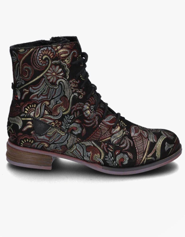 SANJA01 Womens Boots Black