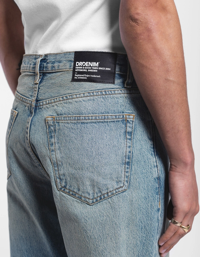 Omar Relaxed Denim - Stream Sky Aged