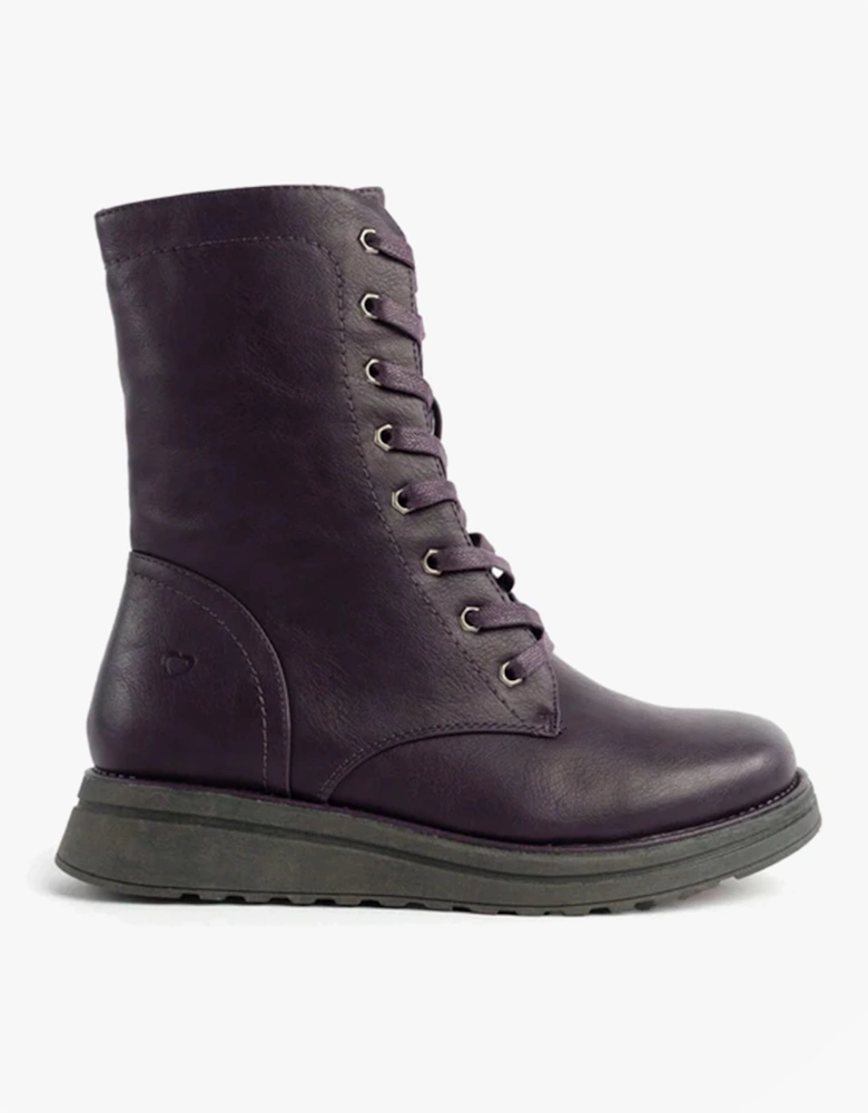 MARTINA4 Womens Ankle Boots Purple
