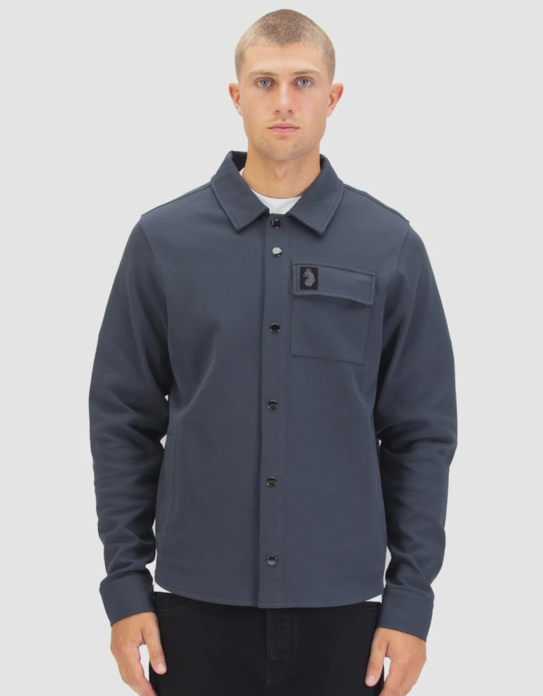 Kingpin Premium Overshirt - Porpoise Grey