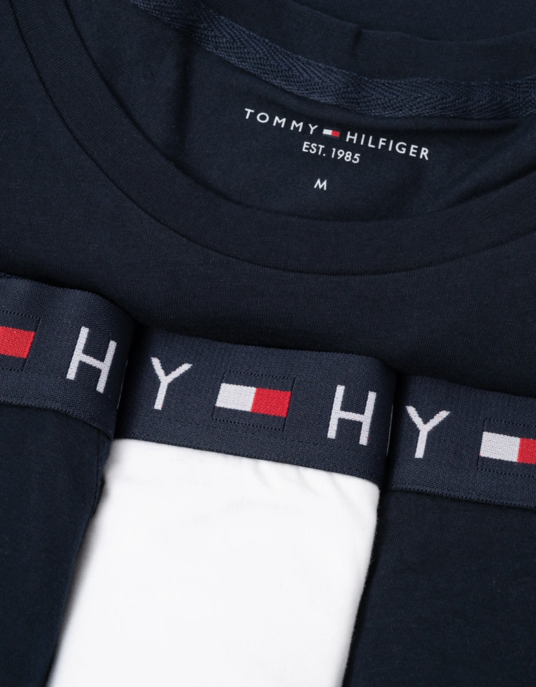 Mens Trunk & T-Shirt Gift Set - White/Desert Sky