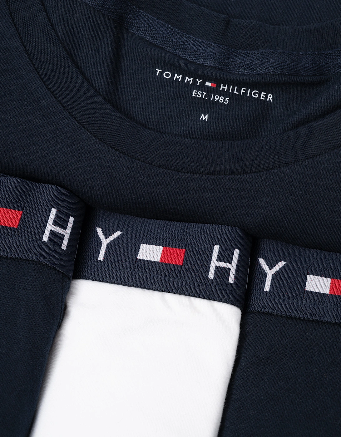 Mens Trunk & T-Shirt Gift Set - White/Desert Sky