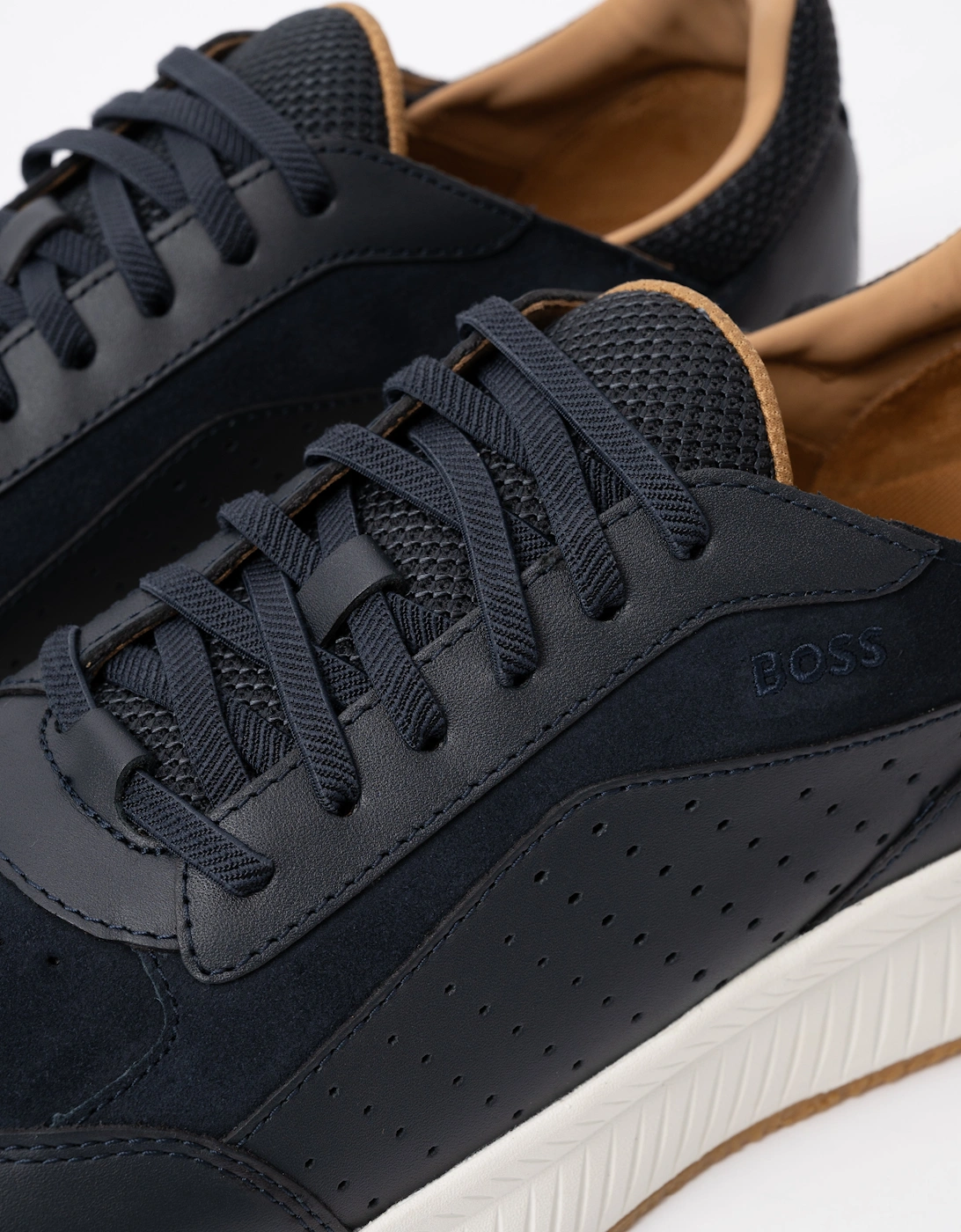 BOSS Orange TTNM EVO Slon Mens Trainers - Dark Blue 402