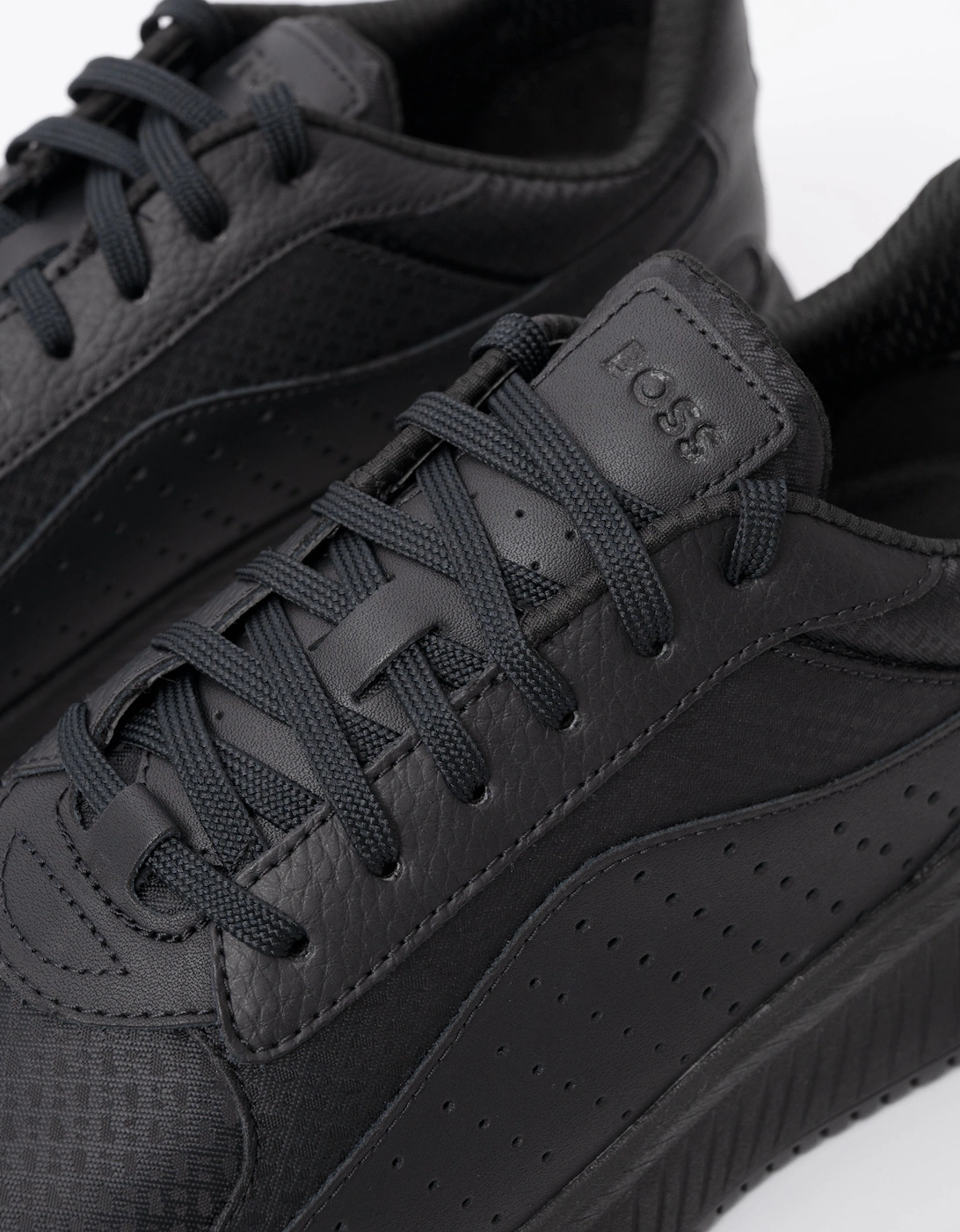 BOSS Orange TTNM EVO Lightweight Runner Trainers - Black 005