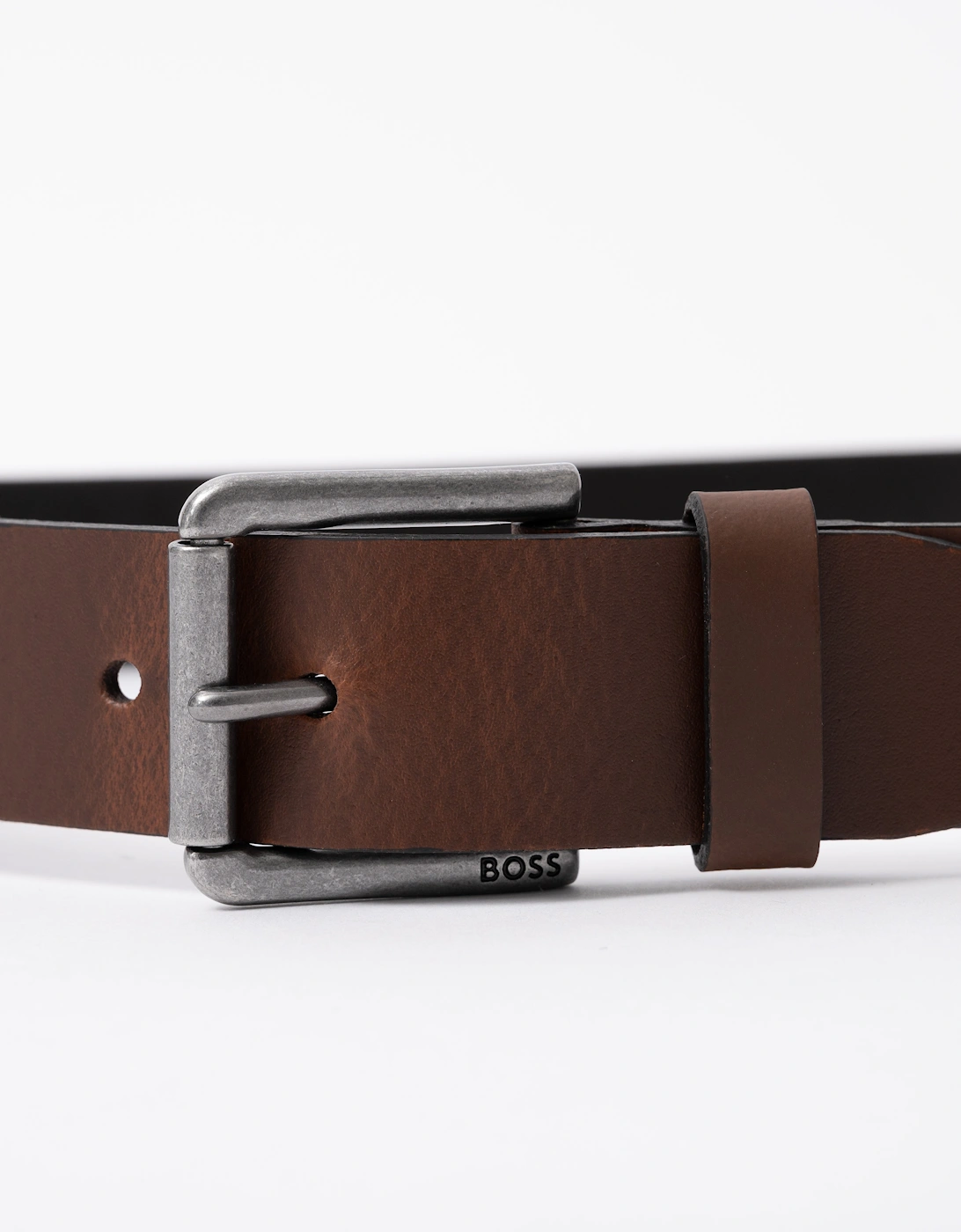 BOSS Orange Mens Joris Belt - Dark Brown 203