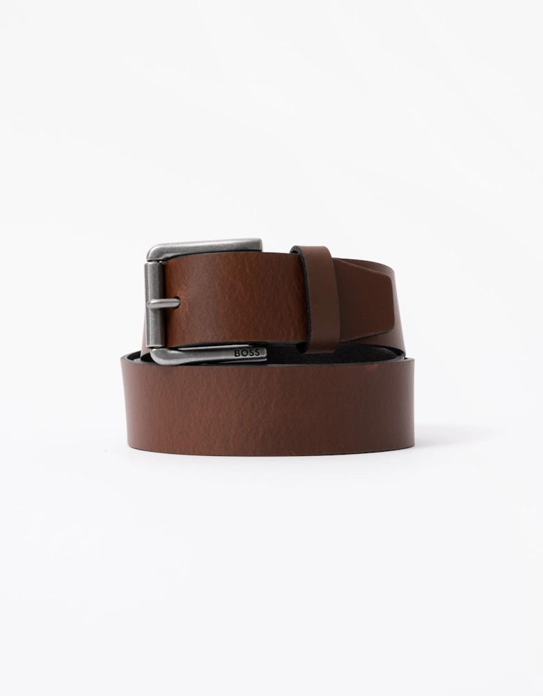 BOSS Orange Mens Joris Belt - Dark Brown 203