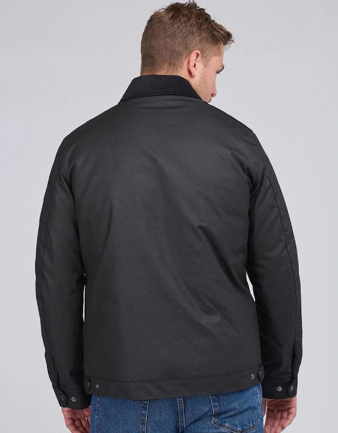 Workers Wax Mens Jacket - Black