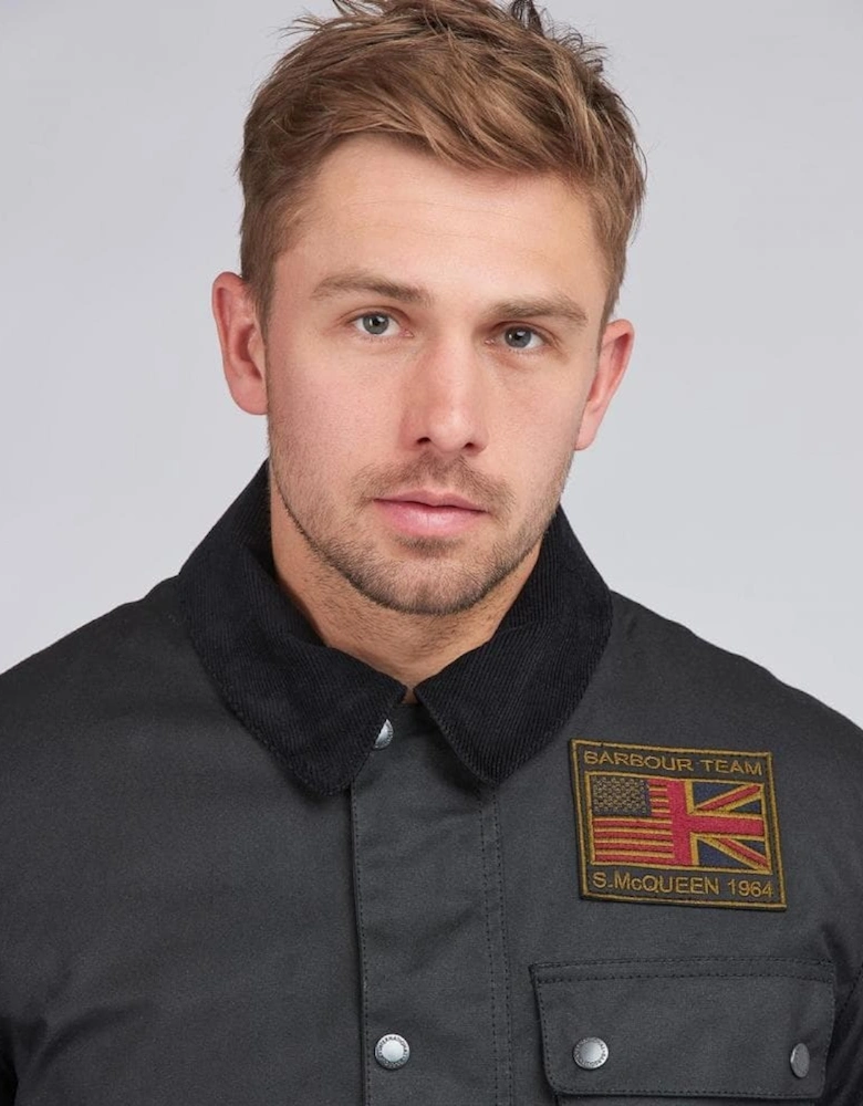 Workers Wax Mens Jacket - Black