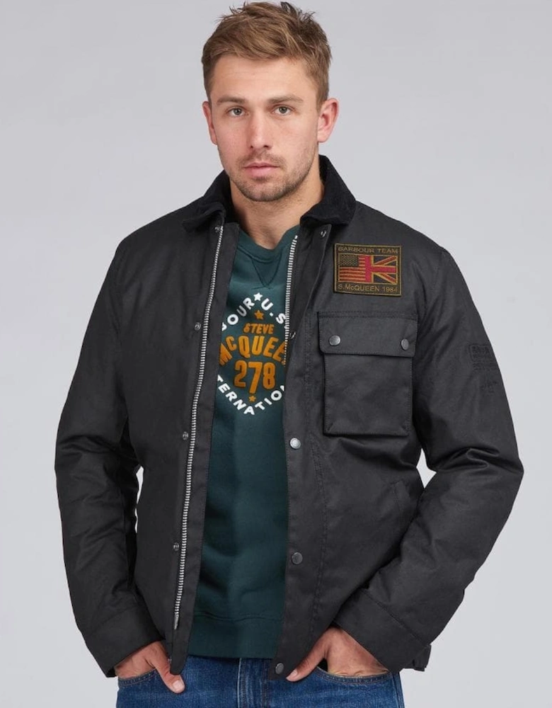 Workers Wax Mens Jacket - Black