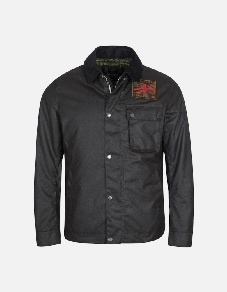 Workers Wax Mens Jacket - Black