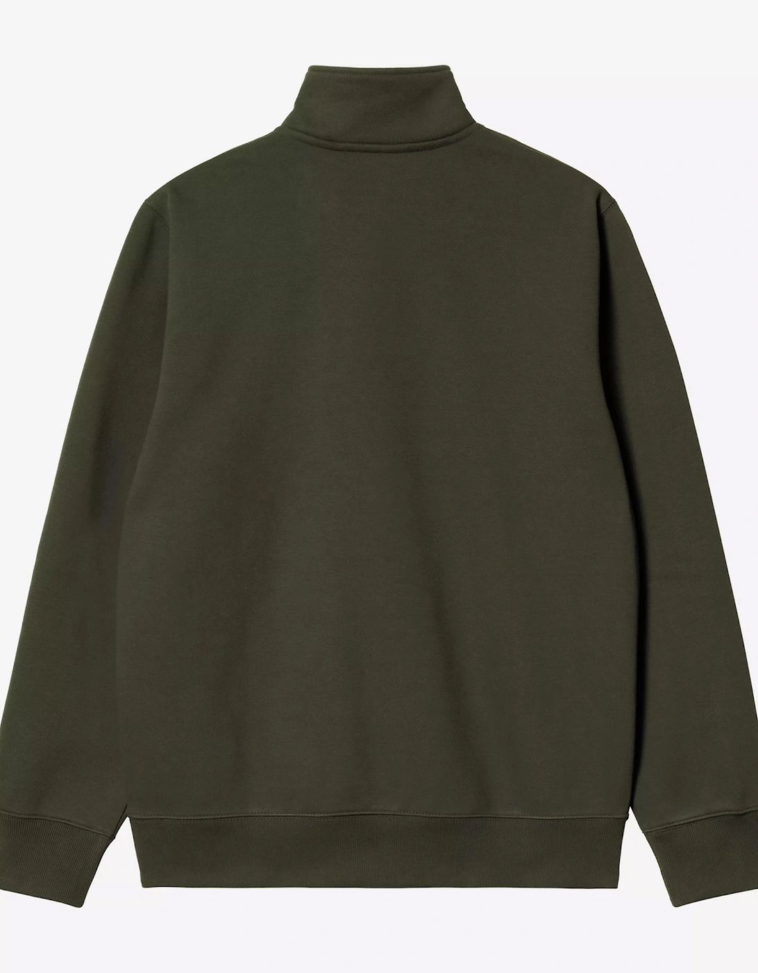 Chase Neck Zip Sweatshirt Olive/Gold