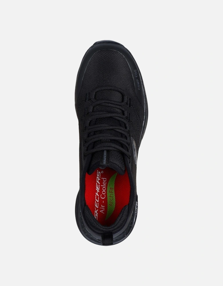 Workwear Arch Fit SR Ebinal Textile Women's Black Safety Trainers