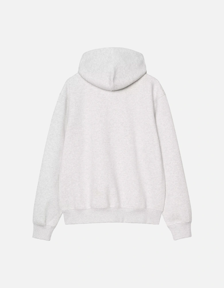 Logo Carhartt Hoodie Ash Heather/Rondo