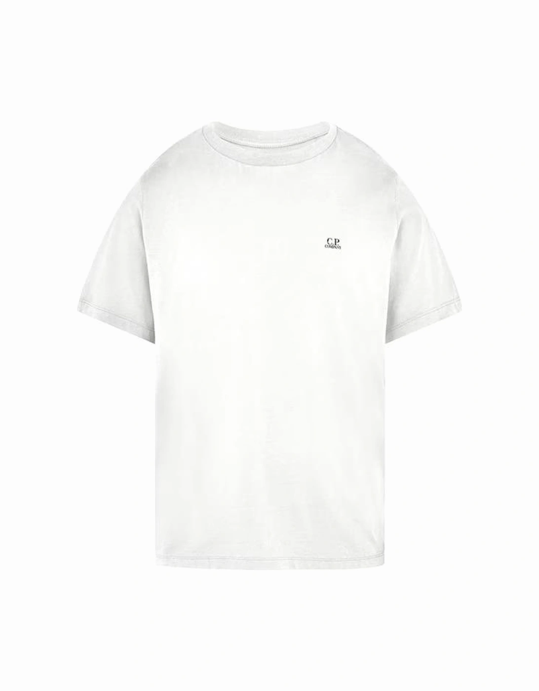 Chest Logo T Shirt White, 2 of 1