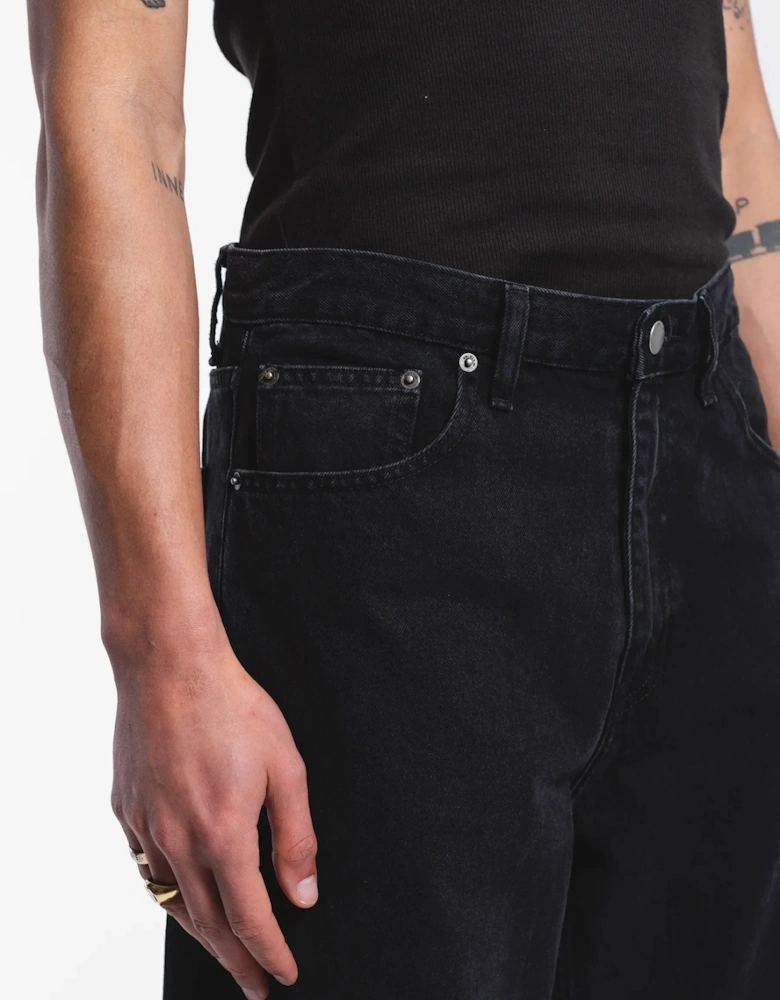 Omar Relaxed Denim - Worn Black